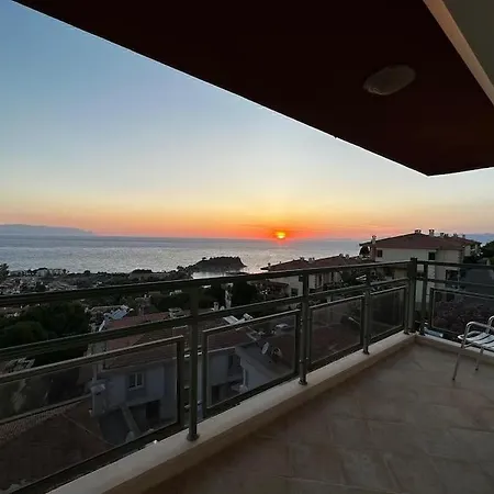 Villa 6 Rooms 1 Living Room Magnificent Sea View Kusadasi Kusadasi