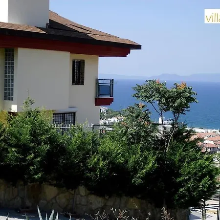 Villa 6 Rooms 1 Living Room Magnificent Sea View Kusadasi