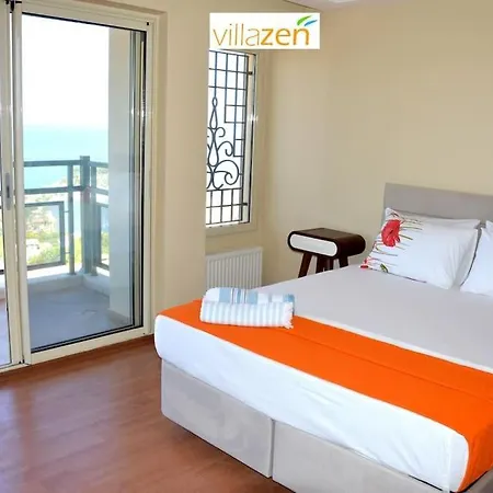 Villa 6 Rooms 1 Living Room Magnificent Sea View Kusadasi *